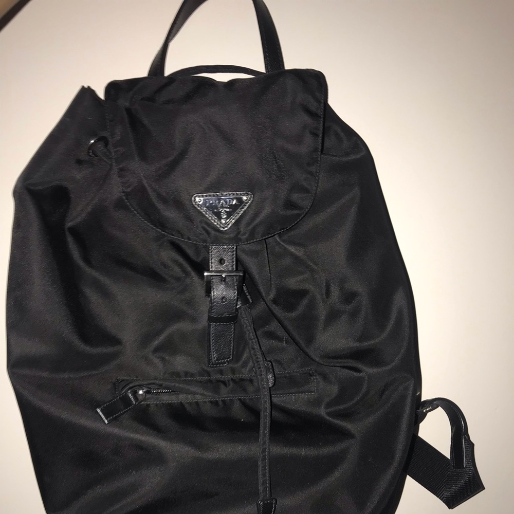 Prada Backpack. So cute!